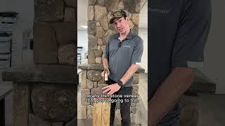 Tools for Trimming Thin Stone Veneer Part 1 #stoneveneer #stone #masonry #installation #tools