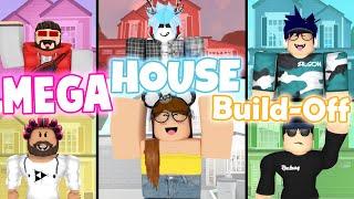 MEGA House Build-Off! Panda V.s. 5 FANS!