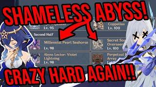 HARDEST Abyss 12 Yet?! 4 Star Only Clear and Day 1 Speedrun. Genshin Impact