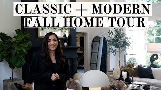 CLASSIC MODERN FALL HOME TOUR  | LUXE FOR LESS