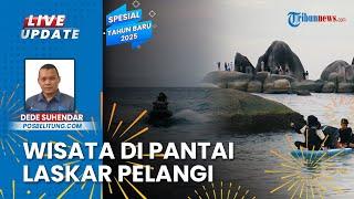 Eksplor Pantai Laskar Pelangi Belitung, Syahdunya Pengunjung Bisa Berenang di Tanjung Tinggi