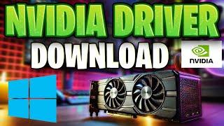 How to Download and Install Nvidia Driver in Windows 2025