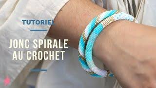 TUTORIAL | Bead Crochet Bangle with Miyuki Delica Seed Beads