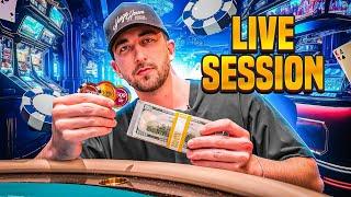 EPIC HIGH LIMIT BLACKJACK SESSION! INTENSE HANDS!!