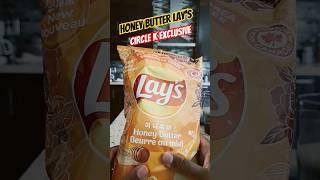 Honey Butter Flavor Lay's! #layspotatochips #foodshorts #honeybutter #canada #korea #circlek