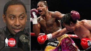 Stephen A. calls out Adrien Broner for saying he beat Manny Pacquiao |  Stephen A. Smith Show