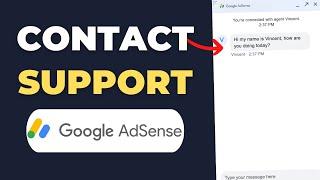 How to Contact Google Adsense Support Team (LIVE CHAT)