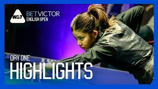 DAY 1️⃣ HIGHLIGHTS | Historic All-Female Clash | BetVictor English Open 2024