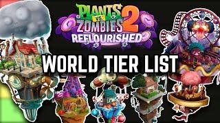 Ranking and Reviewing Every World in Plants vs. Zombies 2 Reflourished