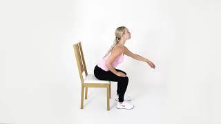 Forward Reach Sitting: Neck Rehabilitation