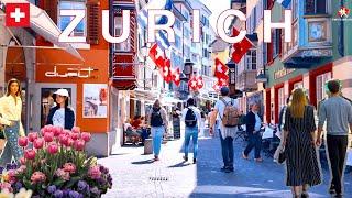 Zurich Switzerland; Luxury, Views & Swiss Charm - Walking Zurich's Iconic Streets 
