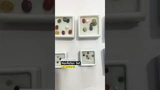 Navaratna Gemstone Set  Lab Certified  #trending #navgraha