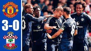 Man United vs Southampton (3-0): Onana penalty save, De Ligt first goal, Rashford goal, Ugarte debut