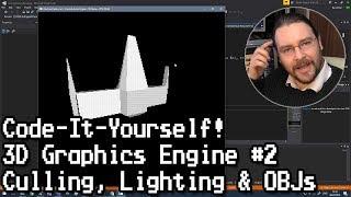 Code-It-Yourself! 3D Graphics Engine Part#2 - Normals, Culling, Lighting & Object Files