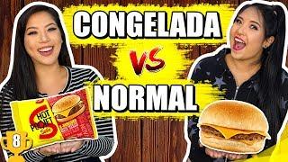 COMIDA CONGELADA VS NORMA!L - Desafio | Blog das irmãs