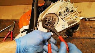 CHAINSAW Check Over and Mini SERVICE - Stihl MS 391