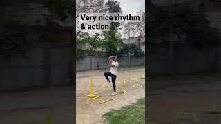 #bowling #runup #rhythm #outswing #loading #followthrough