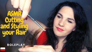 ASMR po polsku Salon Fryzjerski | Hair Salon #Roleplay