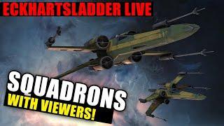 Custom Fleet Battles with Viewers! - Star Wars Squadrons Live