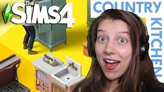 The Sims 4 Country Kitchen Kit Review | OhcluckGames