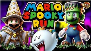 Mario's Spooky RUN | Halloween Brain Break | PhonicsMan Fitness