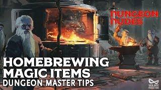 Creating Homebrew Magic Items for Dungeons and Dragons 5e - Dungeon Master Tips