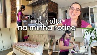 VOLTANDO A ROTINA no canal | estava com saudades + cuidando da casa 