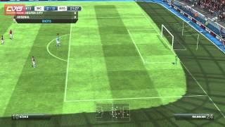 FIFA 13 Gameplay Man City vs Arsenal 2012 HD (PC)