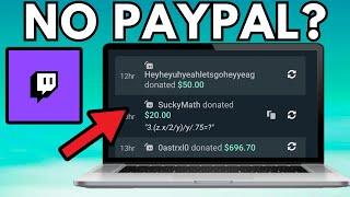 How To Accept Donations On Twitch Without PayPal