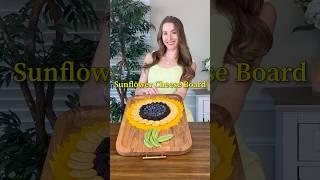 SUNFLOWER CHEESE BOARD  An easy Spring recipe! #cheeseboard #springideas #springrecipes