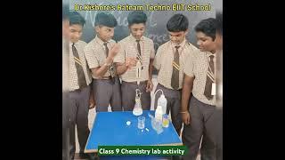 Chemistry lab activity. #drkishoresratnamtechnoeiit #academicyear2023