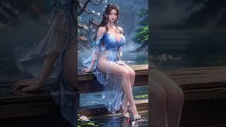 AI art girls 李慕婉 - 仙逆动画 #ai绘画 #shorts #beautiful