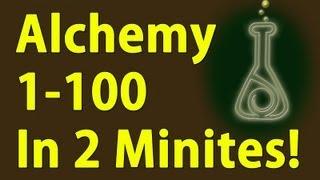 Alchemy 1-100 in 2 Minutes and Make Gold - Skyrim Fastest way to level