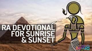 ️ Morning Prayer to Sun God: Ra the Egyptian Deity -Wiccan Devotional