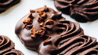 Chocolate Viennese Biscuits · Viennese Cookies · Butter Cookies · Easy Recipe｜Ohyoo Cooking