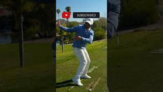 Foot pressure in backswing