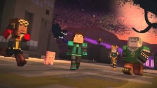 Minecraft Story Mode Wither Storm Battle