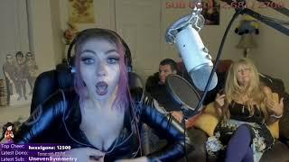 streamer nip slips but plays it cool #shorts