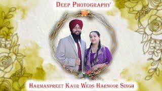 Harmanpreet Kaur Weds Harnoor Singh | Wedding Ceremony | Deep Photography Dasuya