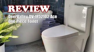 Review DeerValley DV-1F52102 Ace Dual Flush Toilet 2024