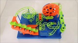 DIY assemble 4 in 1 plastic BO marble run 9924