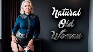 Natural older Women over 60 Attractively Dressed classy #1