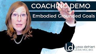 MCC Coaching Demonstration with an Embodied Ground Goal