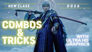 Black Desert Mobile | NEW CLASS DOSA | COMBOS TIPS & TRICKS