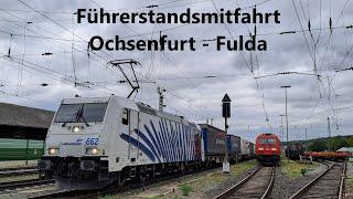 Führerstandsmitfahrt von Ochsenfurt nach Fulda, mal wieder einen abgestellten Zug abholen