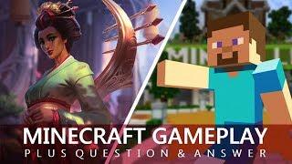 Minecraft Gameplay + Answers from the Q&A