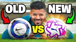 OLD VS NEW PREMIER LEAGUE BALL!