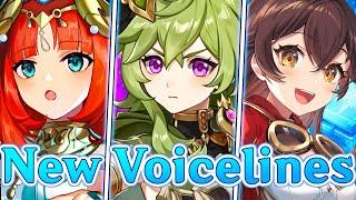 Collei Talks about Everyone (Almost) | ft. Cyno, Nilou, Amber | Genshin Impact voice lines lore