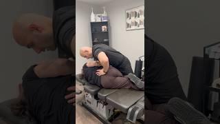 Years of low back pain cracked away with this chiropractic low back adjustment 