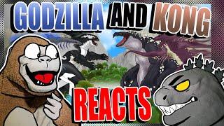 Godzilla Reacts| OrcaZilla ,SharkZilla vs OctoZilla ,Whale Godzilla : PANDY GODZILLA (EPIC BATTLE)